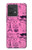 S2885 Paris Pink Hülle Schutzhülle Taschen für Motorola Edge 40 Neo