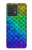 S2930 Mermaid Fish Scale Hülle Schutzhülle Taschen für Motorola Edge 40 Neo