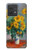 S2937 Claude Monet Bouquet of Sunflowers Hülle Schutzhülle Taschen für Motorola Edge 40 Neo