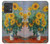 S2937 Claude Monet Bouquet of Sunflowers Hülle Schutzhülle Taschen für Motorola Edge 40 Neo