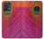 S3201 Pink Peacock Feather Hülle Schutzhülle Taschen für Motorola Edge 40 Neo
