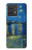 S3336 Van Gogh Starry Night Over the Rhone Hülle Schutzhülle Taschen für Motorola Edge 40 Neo