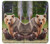 S3558 Bear Family Hülle Schutzhülle Taschen für Motorola Edge 40 Neo
