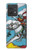 S3731 Tarot Card Knight of Swords Hülle Schutzhülle Taschen für Motorola Edge 40 Neo