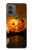 S1083 Pumpkin Spider Candles Halloween Hülle Schutzhülle Taschen für Motorola Moto G14