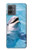 S1291 Dolphin Hülle Schutzhülle Taschen für Motorola Moto G14