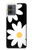 S2315 Daisy White Flowers Hülle Schutzhülle Taschen für Motorola Moto G14