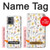 S2354 Pastel Flowers Pattern Hülle Schutzhülle Taschen für Motorola Moto G14