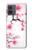 S2359 Plum Blossom Hülle Schutzhülle Taschen für Motorola Moto G14