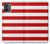 S2364 Red and White Striped Hülle Schutzhülle Taschen für Motorola Moto G14