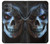S2585 Evil Death Skull Pentagram Hülle Schutzhülle Taschen für Motorola Moto G14