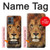 S2870 Lion King of Beasts Hülle Schutzhülle Taschen für Motorola Moto G14