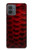S2879 Red Arowana Fish Scale Hülle Schutzhülle Taschen für Motorola Moto G14