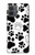 S2904 Dog Paw Prints Hülle Schutzhülle Taschen für Motorola Moto G14