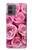 S2943 Pink Rose Hülle Schutzhülle Taschen für Motorola Moto G14