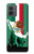 S2994 Mexico Football Soccer Hülle Schutzhülle Taschen für Motorola Moto G14