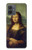 S3038 Mona Lisa Da Vinci Painting Hülle Schutzhülle Taschen für Motorola Moto G14