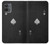 S3152 Black Ace of Spade Hülle Schutzhülle Taschen für Motorola Moto G14