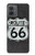 S3207 Route 66 Sign Hülle Schutzhülle Taschen für Motorola Moto G14