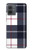S3452 Plaid Fabric Pattern Hülle Schutzhülle Taschen für Motorola Moto G14