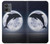 S3510 Dolphin Moon Night Hülle Schutzhülle Taschen für Motorola Moto G14