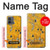 S3528 Bullet Rusting Yellow Metal Hülle Schutzhülle Taschen für Motorola Moto G14