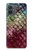 S3539 Mermaid Fish Scale Hülle Schutzhülle Taschen für Motorola Moto G14
