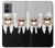 S3557 Bear in Black Suit Hülle Schutzhülle Taschen für Motorola Moto G14