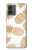 S3718 Seamless Pineapple Hülle Schutzhülle Taschen für Motorola Moto G14
