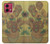 S0214 Van Gogh Vase Fifteen Sunflowers Hülle Schutzhülle Taschen für Motorola Moto G84