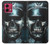 S0754 Skull Soldier Zombie Hülle Schutzhülle Taschen für Motorola Moto G84