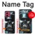 S0754 Skull Soldier Zombie Hülle Schutzhülle Taschen für Motorola Moto G84