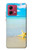 S0911 Relax at the Beach Hülle Schutzhülle Taschen für Motorola Moto G84