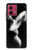 S0917 Sexy Lip Girl Smoking Hülle Schutzhülle Taschen für Motorola Moto G84