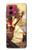 S1420 Saraswati Hindu Goddess Hülle Schutzhülle Taschen für Motorola Moto G84