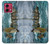 S1722 Jesus Walk on The Sea Hülle Schutzhülle Taschen für Motorola Moto G84