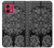 S1838 Mayan Pattern Hülle Schutzhülle Taschen für Motorola Moto G84