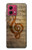 S2368 Sheet Music Notes Hülle Schutzhülle Taschen für Motorola Moto G84