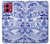 S2768 Willow Pattern Graphic Hülle Schutzhülle Taschen für Motorola Moto G84