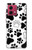 S2904 Dog Paw Prints Hülle Schutzhülle Taschen für Motorola Moto G84