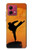 S3024 Kung Fu Karate Fighter Hülle Schutzhülle Taschen für Motorola Moto G84
