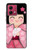S3042 Japan Girl Hina Doll Kimono Sakura Hülle Schutzhülle Taschen für Motorola Moto G84