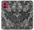 S3251 Batik Flower Pattern Hülle Schutzhülle Taschen für Motorola Moto G84