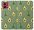 S3285 Avocado Fruit Pattern Hülle Schutzhülle Taschen für Motorola Moto G84