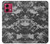 S3293 Urban Black Camo Camouflage Hülle Schutzhülle Taschen für Motorola Moto G84