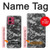 S3293 Urban Black Camo Camouflage Hülle Schutzhülle Taschen für Motorola Moto G84