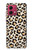 S3374 Fashionable Leopard Seamless Pattern Hülle Schutzhülle Taschen für Motorola Moto G84
