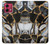 S3419 Gold Marble Graphic Print Hülle Schutzhülle Taschen für Motorola Moto G84