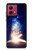 S3554 Magic Spell Book Hülle Schutzhülle Taschen für Motorola Moto G84