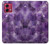 S3713 Purple Quartz Amethyst Graphic Printed Hülle Schutzhülle Taschen für Motorola Moto G84